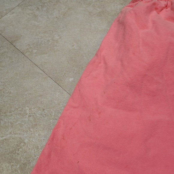 VTG 80s Gotcha Mens 32 Neon Pink Shorts Retro Baggy Graphic Drawstring Spellout - Picture 12 of 13